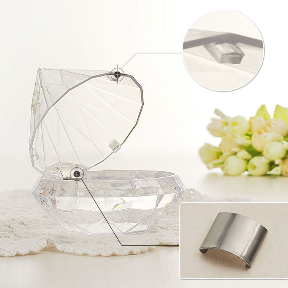 Lip Balm - 5Pcs Diamond Design Empty Bottles Lightweight