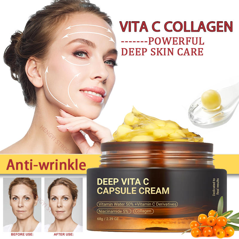 Night Cream - Anti Wrinkle Vita C Capsule Cream