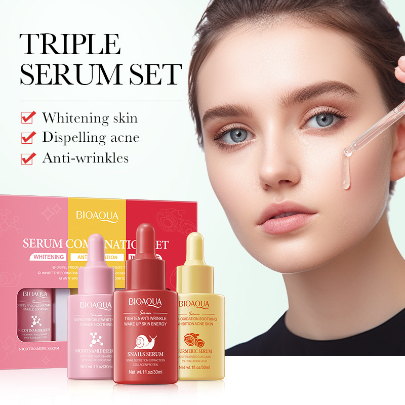 3pcs/set BIOAQUA Vitamin C Ret - огляд і ціна Vitamin C Serum