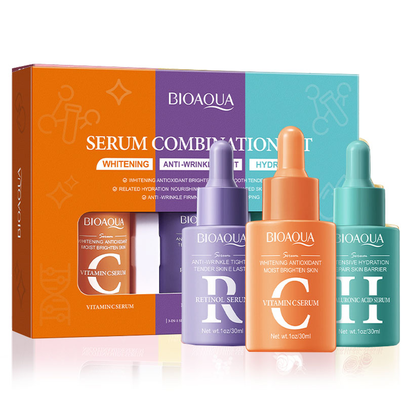 3pcs/set BIOAQUA Vitamin C Ret - огляд і ціна Vitamin C Serum