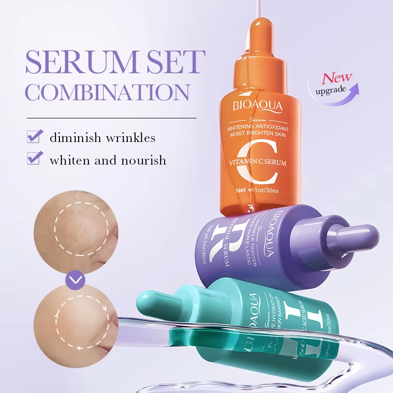3pcs/set BIOAQUA Vitamin C Ret - огляд і ціна Vitamin C Serum