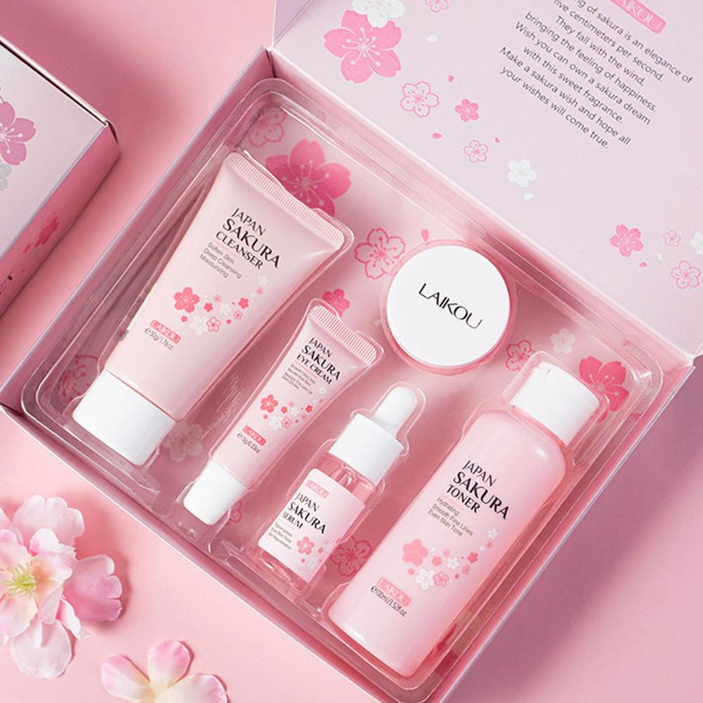 LAIKOU Japan Sakura Skin Care  - огляд і ціна Skincare Glowing