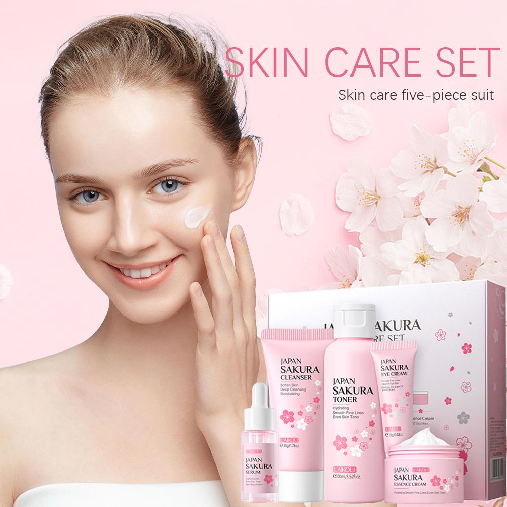 LAIKOU Japan Sakura Skin Care  - огляд і ціна Skincare Glowing