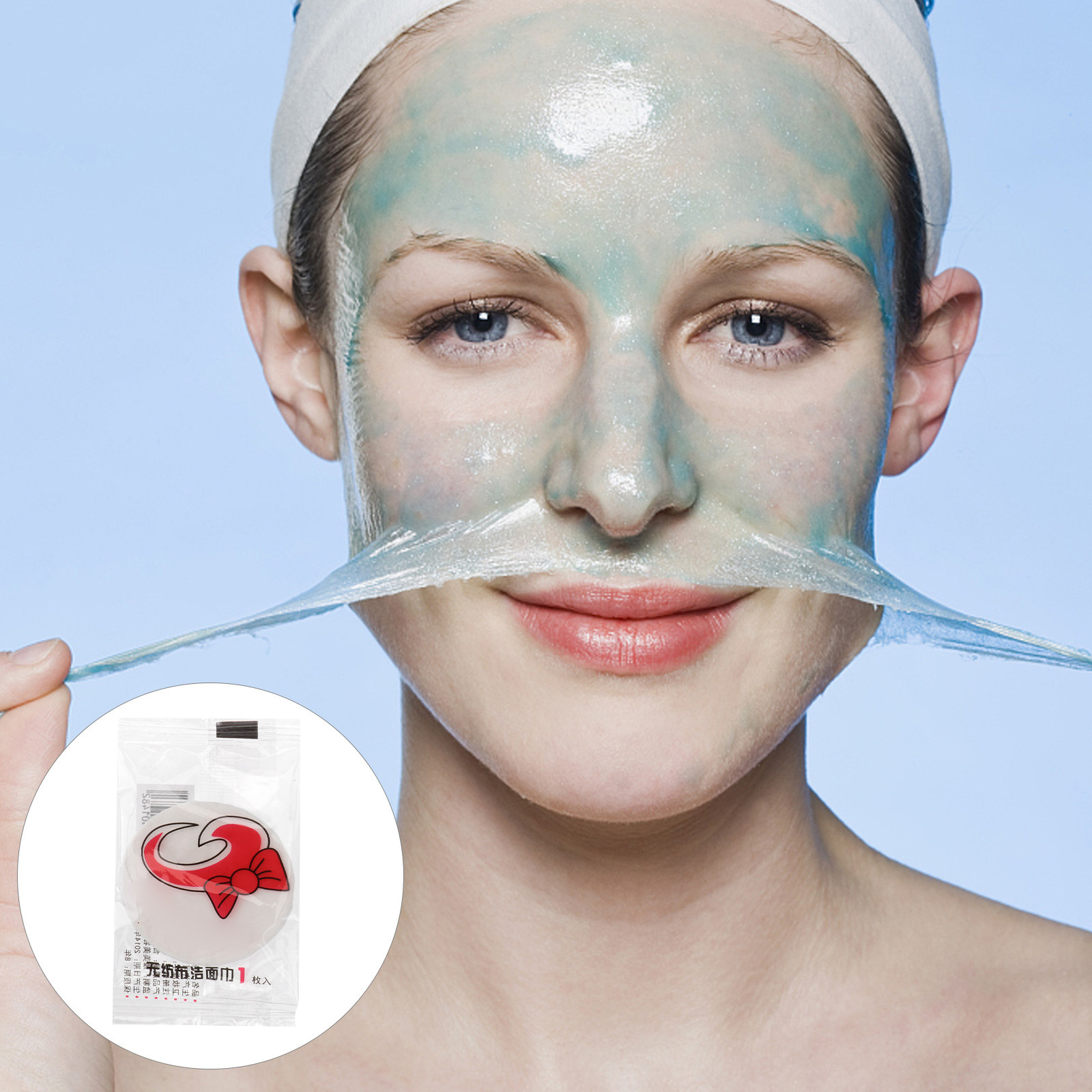 100Pcs Compressed Facial Mask  - огляд і ціна Face Mask Skincare