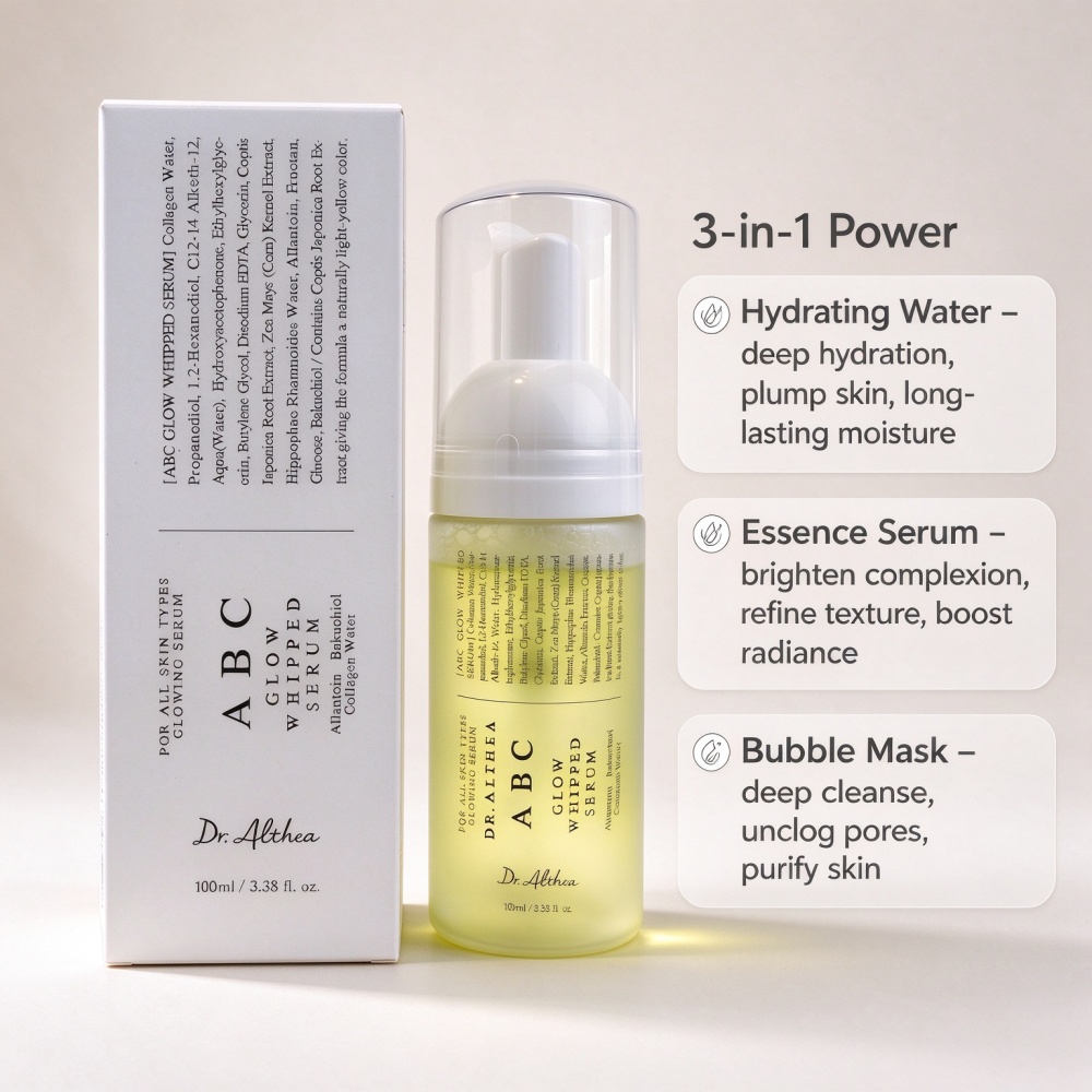 Dr.Althea ABC Glow Whipped Ser - огляд і ціна Skincare Glowing