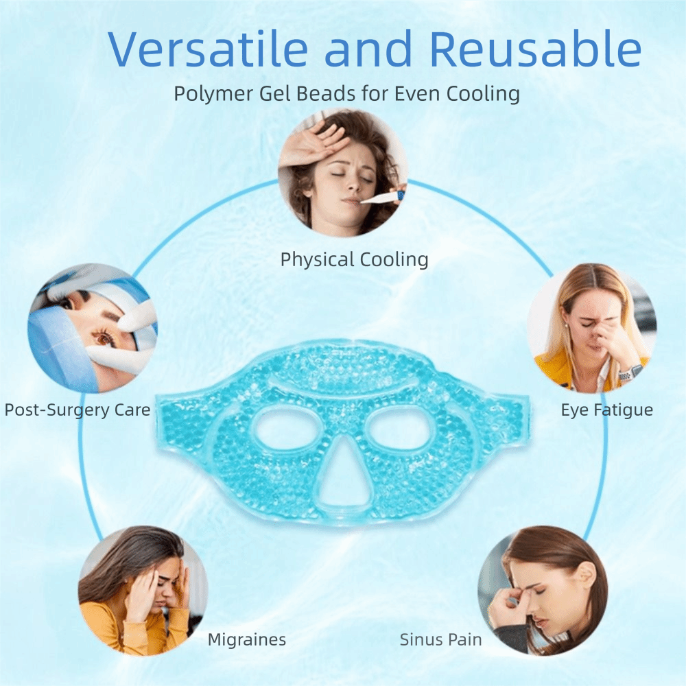 NEW Gel Beads Compress Ice Gel - огляд і ціна Face Mask Skincare